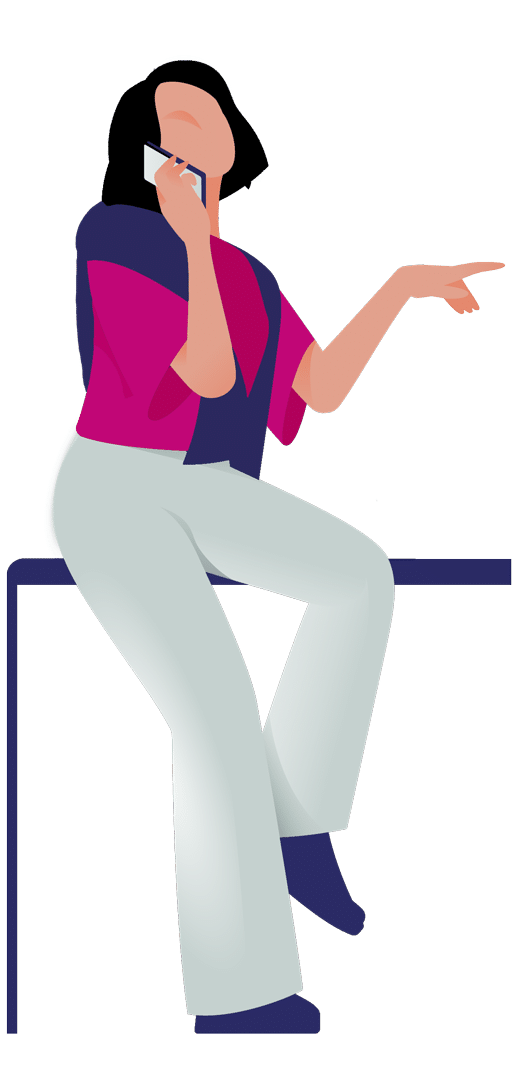 Who uses Moto Payments lady calling to pay her services